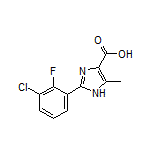 2-(3-Chloro-2-fluorophenyl)-5-methyl-1H-imidazole-4-carboxylic Acid