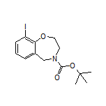 4-Boc-9-iodo-2,3,4,5-tetrahydrobenzo[f][1,4]oxazepine