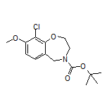 4-Boc-9-chloro-8-methoxy-2,3,4,5-tetrahydrobenzo[f][1,4]oxazepine