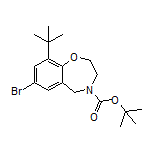 4-Boc-7-bromo-9-(tert-butyl)-2,3,4,5-tetrahydrobenzo[f][1,4]oxazepine