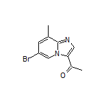 3-Acetyl-6-bromo-8-methylimidazo[1,2-a]pyridine
