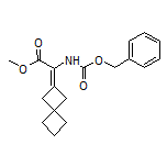 Methyl 2-(Cbz-amino)-2-(spiro[3.3]heptan-2-ylidene)acetate