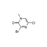 3-Bromo-5-chloro-1-methylpyrazin-2(1H)-one