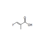 (E)-3-Iodo-2-methylacrylic Acid