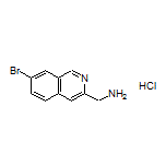 (7-Bromo-3-isoquinolyl)methanamine Hydrochloride