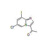 3-Acetyl-6-chloro-8-iodoimidazo[1,2-a]pyridine