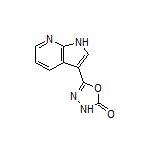 5-(7-Azaindol-3-yl)-1,3,4-oxadiazol-2(3H)-one