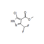 Methyl 5-Chloro-3-(difluoromethyl)-1H-pyrazole-4-carboxylate
