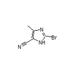 2-Bromo-4-methyl-1H-imidazole-5-carbonitrile