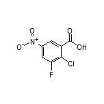 2-Chloro-3-fluoro-5-nitrobenzoic Acid