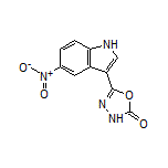 5-(5-Nitro-3-indolyl)-1,3,4-oxadiazol-2(3H)-one