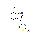 5-(7-Bromo-3-indolyl)-1,3,4-oxadiazol-2(3H)-one