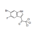 1-(6-Bromo-5-fluoro-3-indolyl)-2,2,2-trichloroethanone