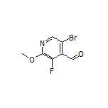 5-Bromo-3-fluoro-2-methoxyisonicotinaldehyde