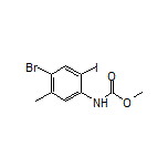Methyl (4-Bromo-2-iodo-5-methylphenyl)carbamate