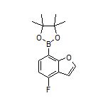4-Fluorobenzofurane-7-boronic Acid Pinacol Ester