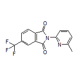 2-(6-Methyl-2-pyridyl)-5-(trifluoromethyl)isoindoline-1,3-dione