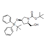 [(2R,4R)-4-[(tert-Butyldiphenylsilyl)oxy]-1-Boc-2-pyrrolidinyl]methanol