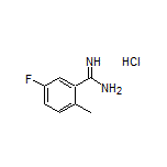 5-Fluoro-2-methylbenzimidamide Hydrochloride