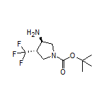 (3R,4S)-1-Boc-4-(trifluoromethyl)pyrrolidin-3-amine