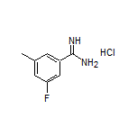 3-Fluoro-5-methylbenzimidamide Hydrochloride