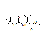 Methyl 2-(Boc-amino)-3-methyl-2-butenoate