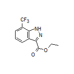 Ethyl 7-(Trifluoromethyl)-1H-indazole-3-carboxylate