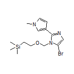 5-Bromo-2-(1-methyl-3-pyrrolyl)-1-[[2-(trimethylsilyl)ethoxy]methyl]-1H-imidazole