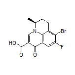 (S)-8-Bromo-9-fluoro-5-methyl-1-oxo-1,5,6,7-tetrahydropyrido[3,2,1-ij]quinoline-2-carboxylic Acid