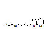 N-(2-Methoxyethyl)-4-(5,6,7,8-tetrahydro-1,8-naphthyridin-2-yl)-1-butanamine