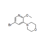 4-(5-Bromo-2-methoxy-3-pyridyl)morpholine