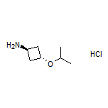 trans-3-Isopropoxycyclobutanamine Hydrochloride