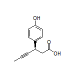(R)-3-(4-Hydroxyphenyl)-4-hexynoic Acid