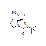 1-Boc-2-(R)-(hydroxymethyl)pyrrolidine-2-carboxylic Acid