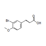 3-(3-Bromo-4-methoxyphenyl)acrylic Acid