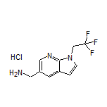 [1-(2,2,2-Trifluoroethyl)-7-azaindole-5-yl]methanamine Hydrochloride