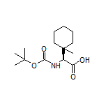 (S)-2-(Boc-amino)-2-(1-methylcyclohexyl)acetic Acid
