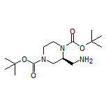 (S)-(1,4-Di-Boc-2-piperazinyl)methanamine