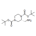 (R)-(1,4-Di-Boc-2-piperazinyl)methanamine