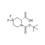 (R)-1-Boc-4,4-difluoropiperidine-2-carboxylic Acid
