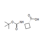 (1R,2S)-2-(Boc-amino)cyclobutanecarboxylic Acid