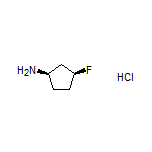 (1R,3S)-3-Fluorocyclopentanamine Hydrochloride