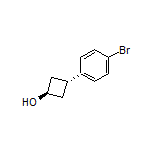 trans-3-(4-Bromophenyl)cyclobutanol