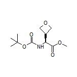 Methyl (S)-2-(Boc-amino)-2-(oxetan-3-yl)acetate