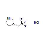 (S)-3-(2,2,2-Trifluoroethyl)pyrrolidine Hydrochloride