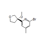 (S)-2-Bromo-6-(3-methoxy-3-tetrahydrofuryl)-4-methylpyridine