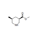 Methyl (3R,5S)-5-Methylpiperidine-3-carboxylate