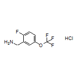 [2-Fluoro-5-(trifluoromethoxy)phenyl]methanamine Hydrochloride