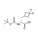 (R)-2-(Boc-amino)-3-(3,3-difluorocyclobutyl)propanoic Acid