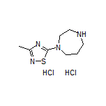 5-(1,4-Diazepan-1-yl)-3-methyl-1,2,4-thiadiazole Dihydrochloride